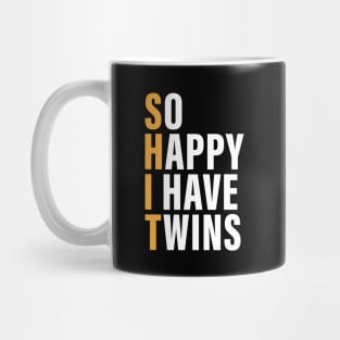 So Happy I Have Twins Mug